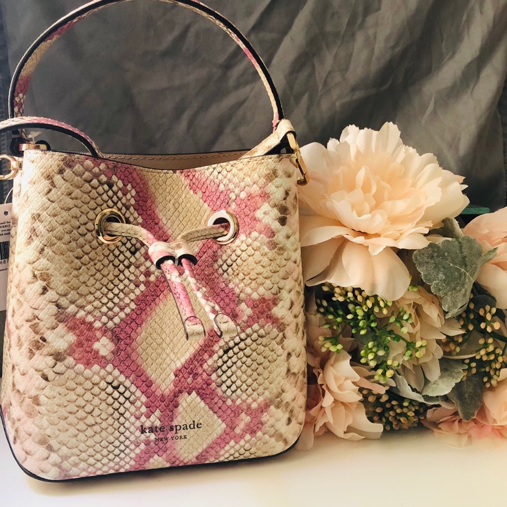 Kate Spade smal bucket Eva snake